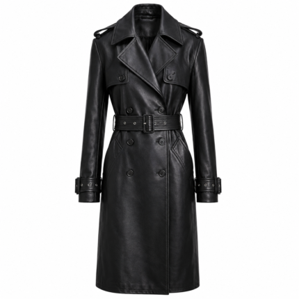 Women's Long Leather Coats
