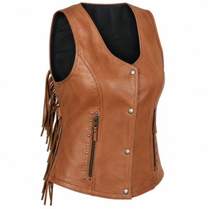 Women's Leather Vests